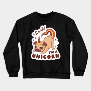 The Unicorn Pug! Crewneck Sweatshirt